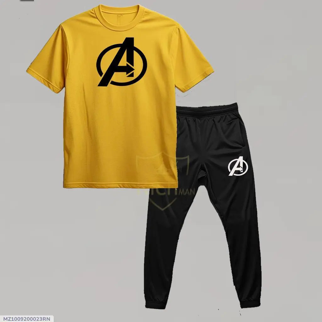 Man's Trendy Track Suit Hype Hem