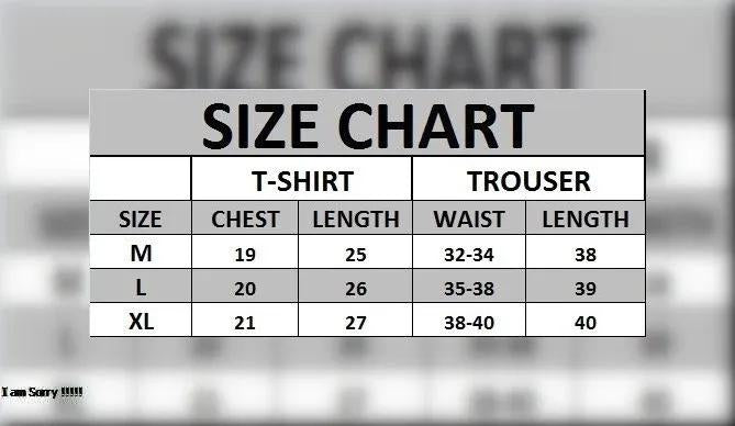 Stylish Printed Night Suit - 2 Pcs Set for Comfortable Sleep